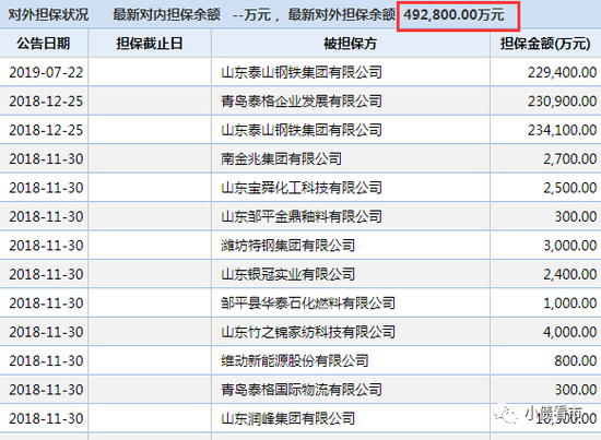  对外担保情况